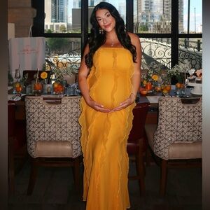 ASOS Ruffled Dress Size 10